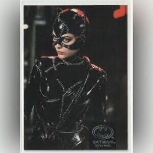 ❤️3/$25 Catwoman Michelle Pheifer Rc Batman Returns 1992 Topps Stadium Club D